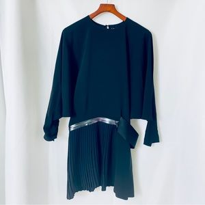 Victoria Victoria Beckham Batwing Dropwaist Asymmetrical Dress